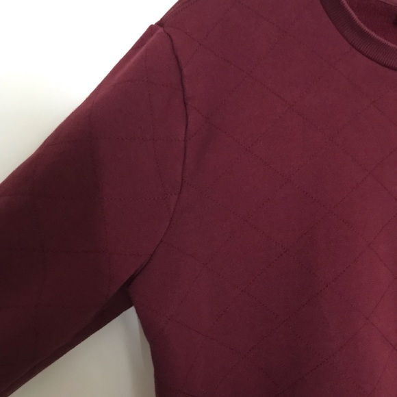 Urban Outfitters Three Feathers Maroon Sweatshirt - Picture 3 of 4